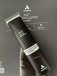 Машинка для стриження собак і котів Andis Super AGC 2 Speed Brushless Black