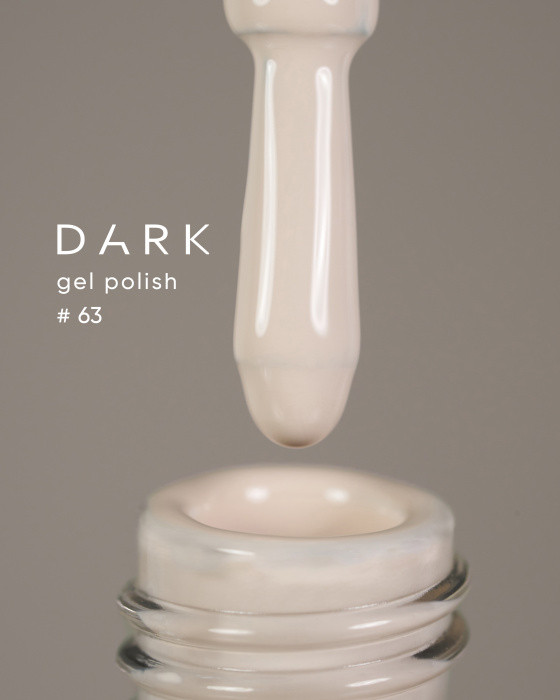 DARK GEL POLISH (NEW COLLECTION) 63, 6 ML