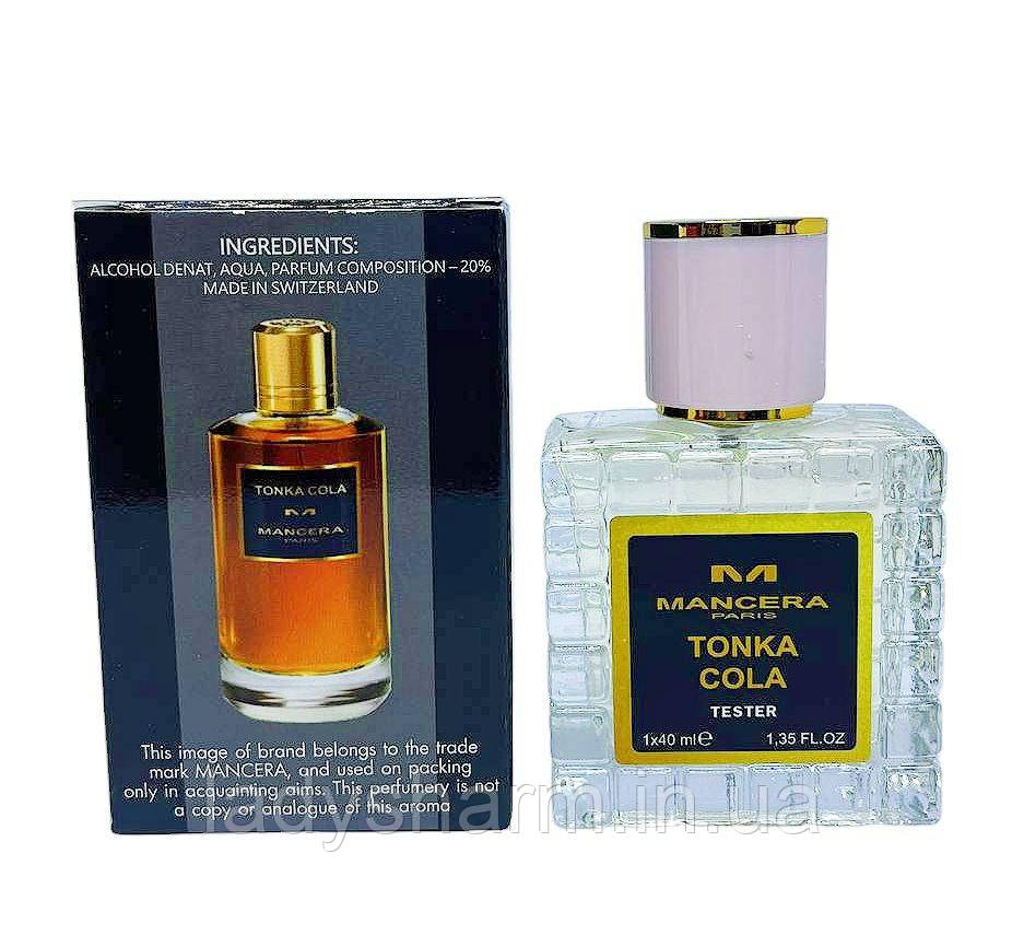 Tester Mancera Tonka Cola 40 ml ( Мансера Тонка Кола), унісекс, фото 1