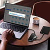 Usb хаб HOCO HB35 Type-C розгалужувач на 4 порти перехідник для пк USB 3.0, фото 10