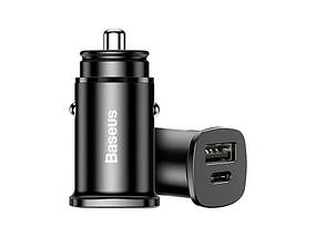 Автомобільний адаптер Baseus PPS Car Charger зарядка для смартфонів і планшетів від прикурювача USB, фото 5