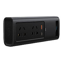 Автомобільний інвертор Baseus In-car Inverter 150W зарядка для смартфонів і планшетів від прикурювача, фото 6