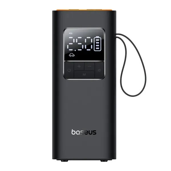 Насос автомобільний Baseus Super Mini Pro універсальний компресор акумуляторний портативний 4000mAh