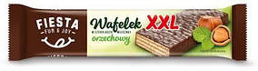 Вафлі у шоколаді Fiesta Wafelek XXL Orzechowy (горіхові), 50 г