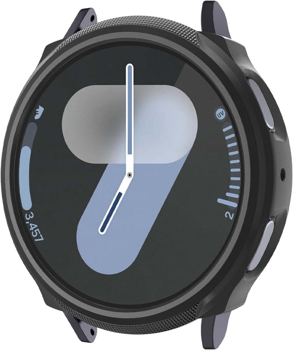 Чохол Spigen для Galaxy Watch 7 (44mm) - Liquid Air, Matte Black (ACS07900)