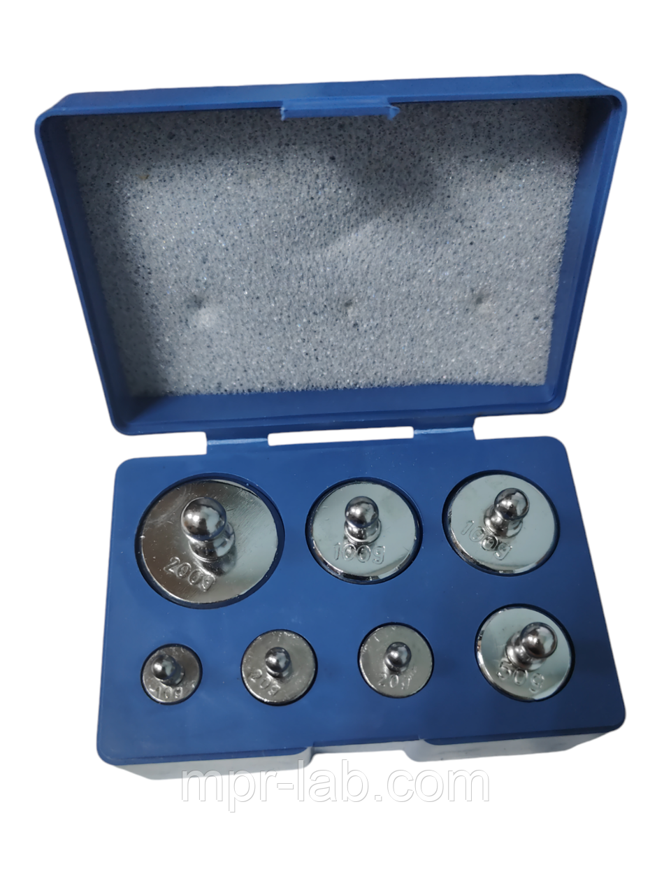 Гирі калібрувальні (набір клас точності М2) модель J0107 (200,100,50,20,10 г) Китай, фото 1