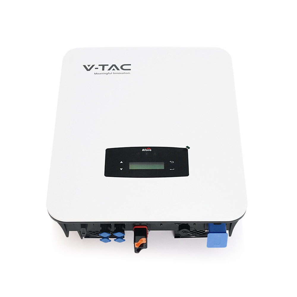 Гібридний інвертор Afore/V-TAC 6kW/48V(80-500MPPT,120A), фото 1