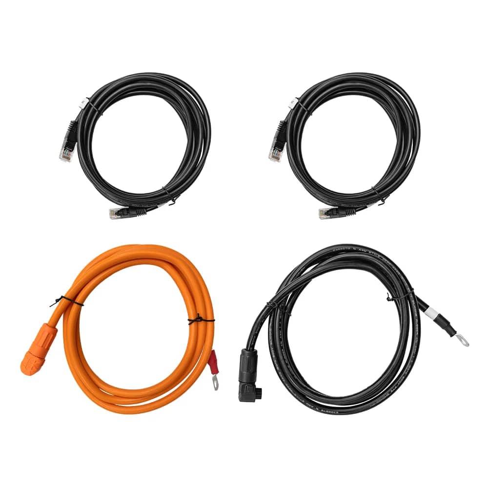 Набір силових і дата кабелів Voltsmile для V10 та W10 серії, 2 м (Voltsmile Cable Bundle) Black DS