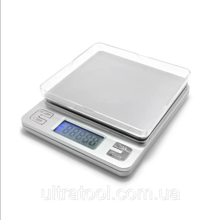 Ваги ювелірні 0.1-2 kg з чашею KS-386