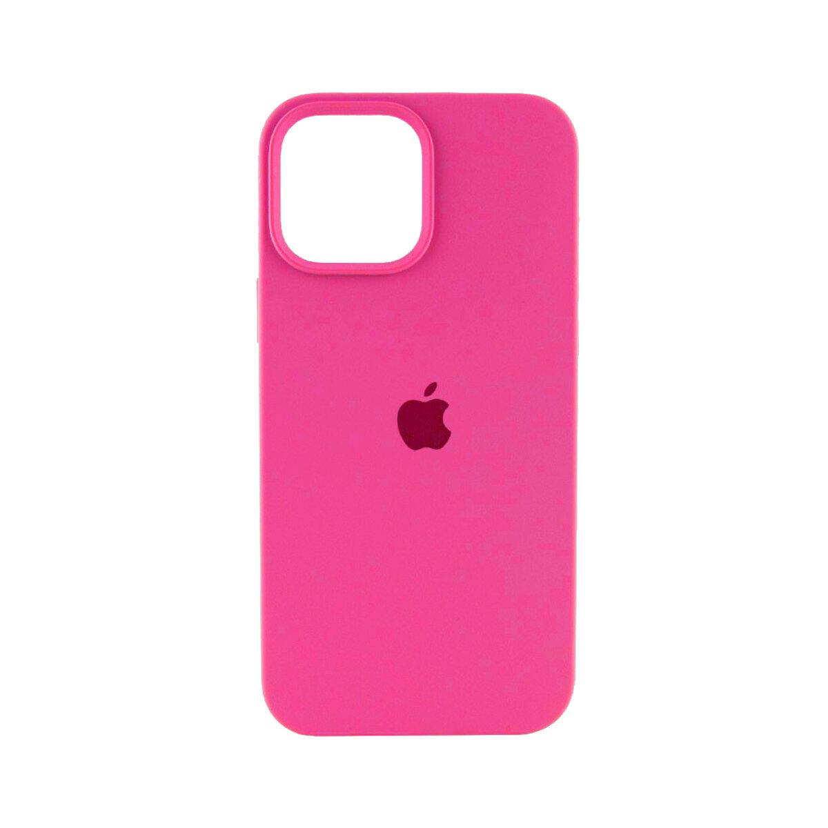 Чохол для смартфона Silicone Full Case AA Open Cam for Apple iPhone 16 23, Shiny Pink, антивідбитки, мікрофібра, фото 1
