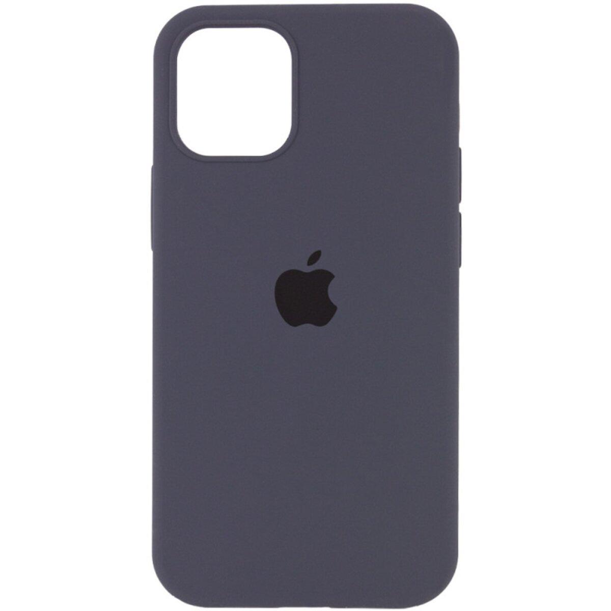 Чохол для смартфона Silicone Full Case AA Open Cam for Apple iPhone 16 Pro Max 12,Dark Grey, фото 1