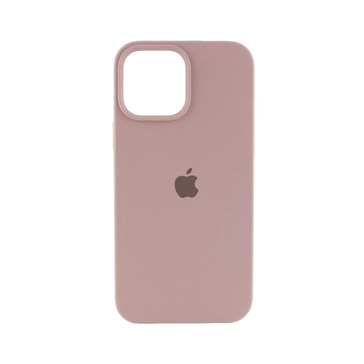 Чохол для смартфона Silicone Full Case AA Open Cam for Apple iPhone 16 Pro Max 15, Pink Sand, антивідбитки, мікрофібра, фото 1