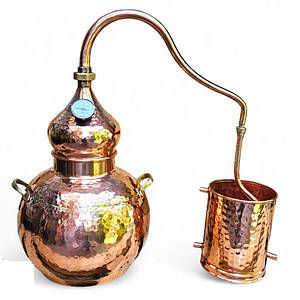 Перегінний куб AV Filhos, мідний 15л, з термометром тип CACHIMBO (Португалія)