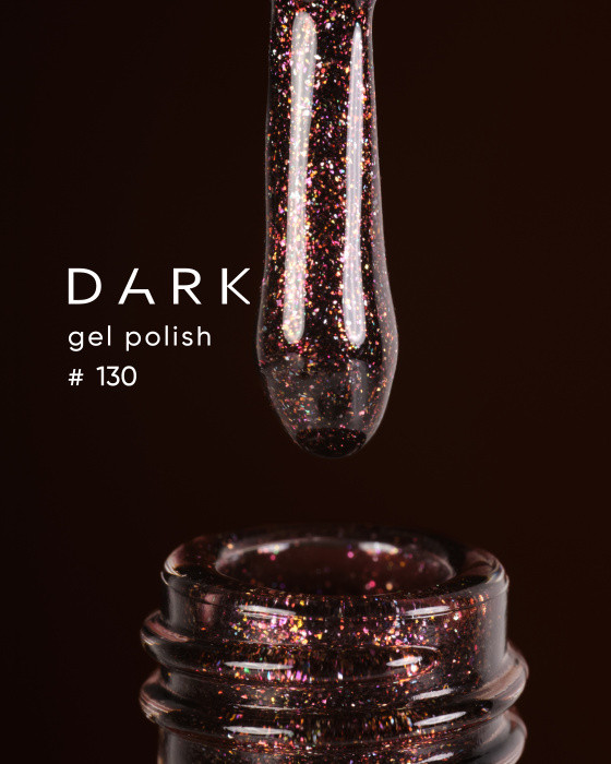 DARK GEL POLISH (NEW COLLECTION) 130, 6 ML