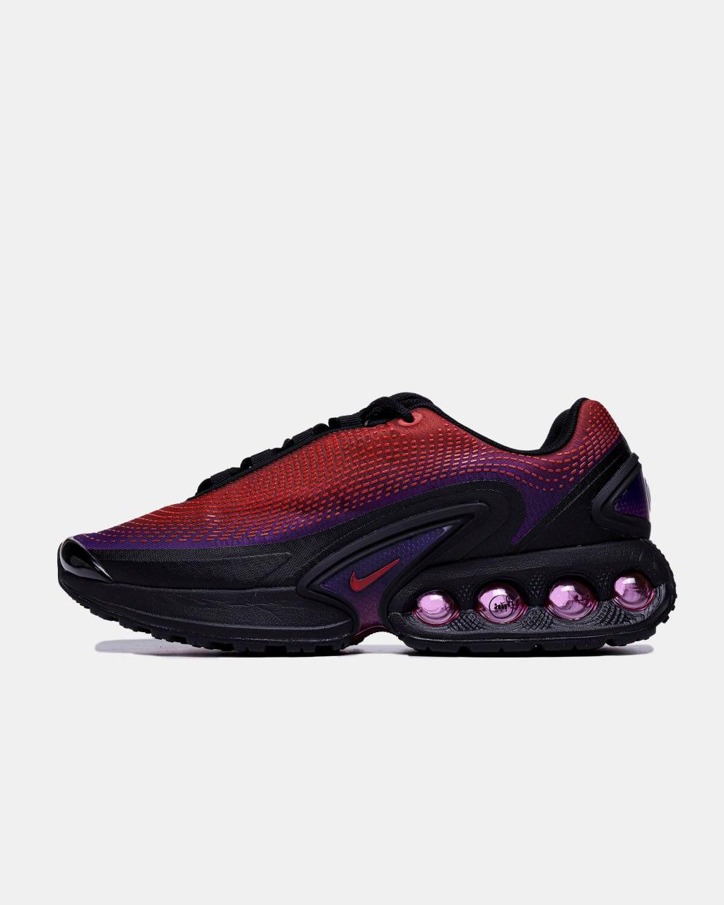 Кросівки Nike Air Max DN All Day Red Black Purple / Найк Аїр Макс ДН Олл Дей