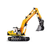 Конструктор дитячий екскаватор.Будівельна техніка на 722 деталі, фото 2