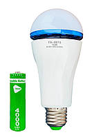 Лампочка з акумулятором, LED, 18650, в патрон E27 Fa 6915