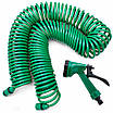 Шланг для поливу спіральний LOSSO MY-183 з пістолетом-розпилювачем 7,5 м, фото 5
