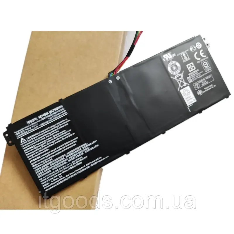 Батарея для ноутбука Acer AC14B8K AC14B3K AC14B13J 15.2V 48Wh Aspire ES1-572 E5-771 V3-371 V5-122 V5-132