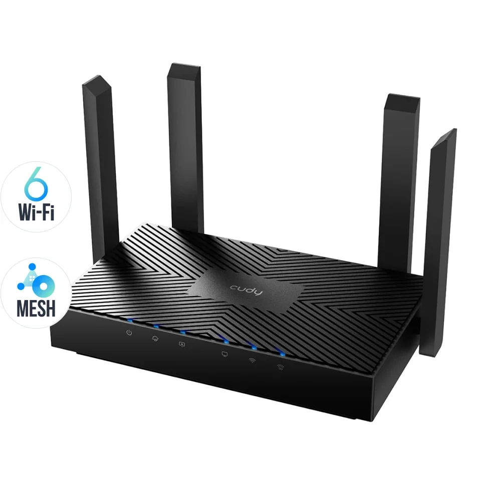 WiFi 6 Mesh-маршрутизатор Cudy WR3000 дводіапазонний гігабітний (73-00512), фото 1