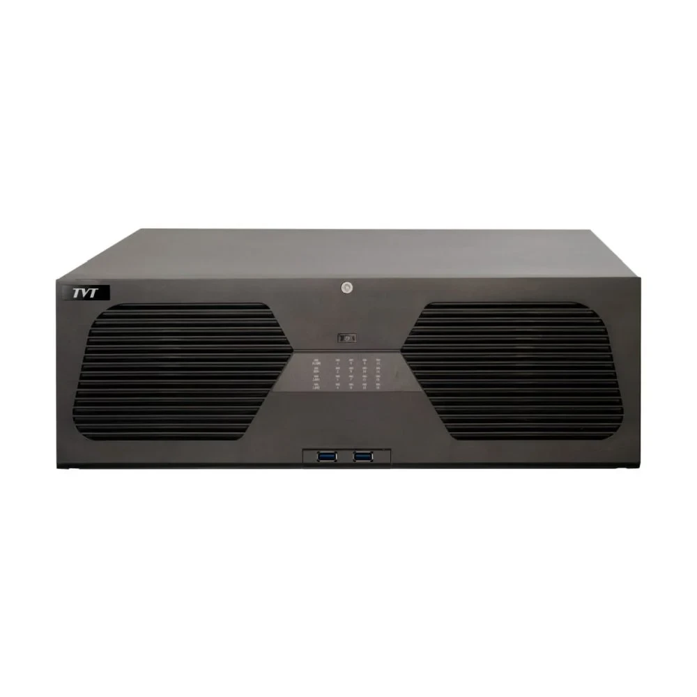IP-відеореєстратор 128-канальний 16Mp TVT TD-33128H16-A3H-B (77-00349), фото 1