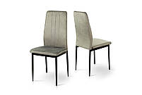 Стілець Річь (велюр сірий)