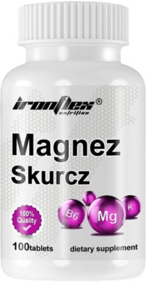 Калій Магній Б6 IronFlex Magnez Skucz 100 tab