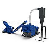 Комплекс подрібнення деревени у тирсу ZUBR-30 + CHOPPER 1000, фото 6