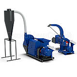 Комплекс подрібнення деревени у тирсу Crusher-700 + CHOPPER-1000, фото 3