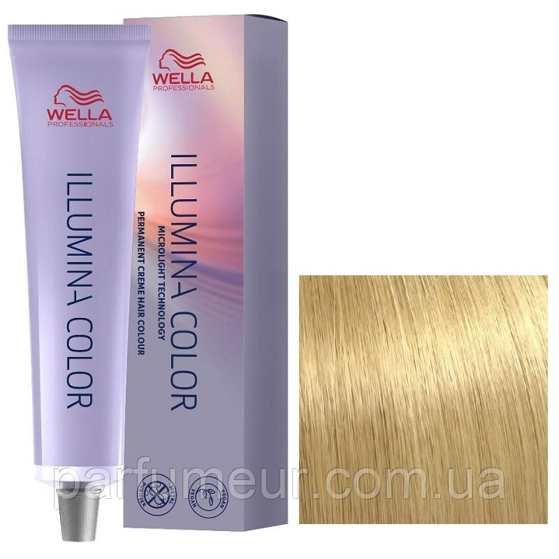 Wella Illumina Color Крем-фарба для волос 9/37 Дуже світлий блондин золотисто-коричневий 60 мл, фото 1