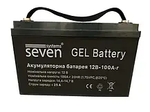 Комплект резервного живлення Prologix 600 (PLP600XL) з АКБ SEVEN Gel 12V/100Ah, фото 6