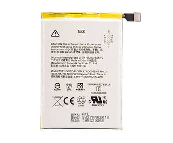 Батарея Google Pixel 3 XL (G013C-B) с безпроводной зарядкой [Original PRC]