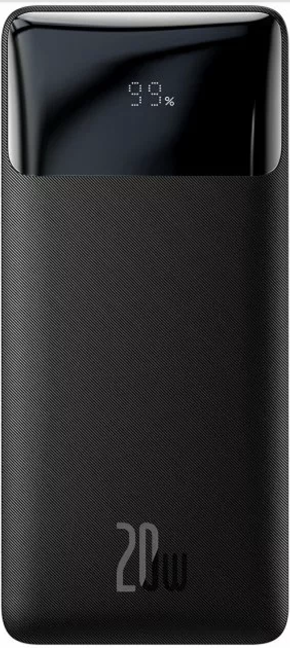 УМБ Power Bank Baseus PPDML-M Bipow 20W 20000 mAh (Чорний)
