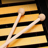 Палички для ксилофона / мелофону / барабану / ударні дерев'яні, Матеріал: Бук