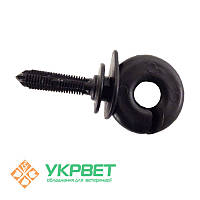 Ізолятор для бочовика та дроту круглий вдавлюваний, FARMER PND — 150 шт.