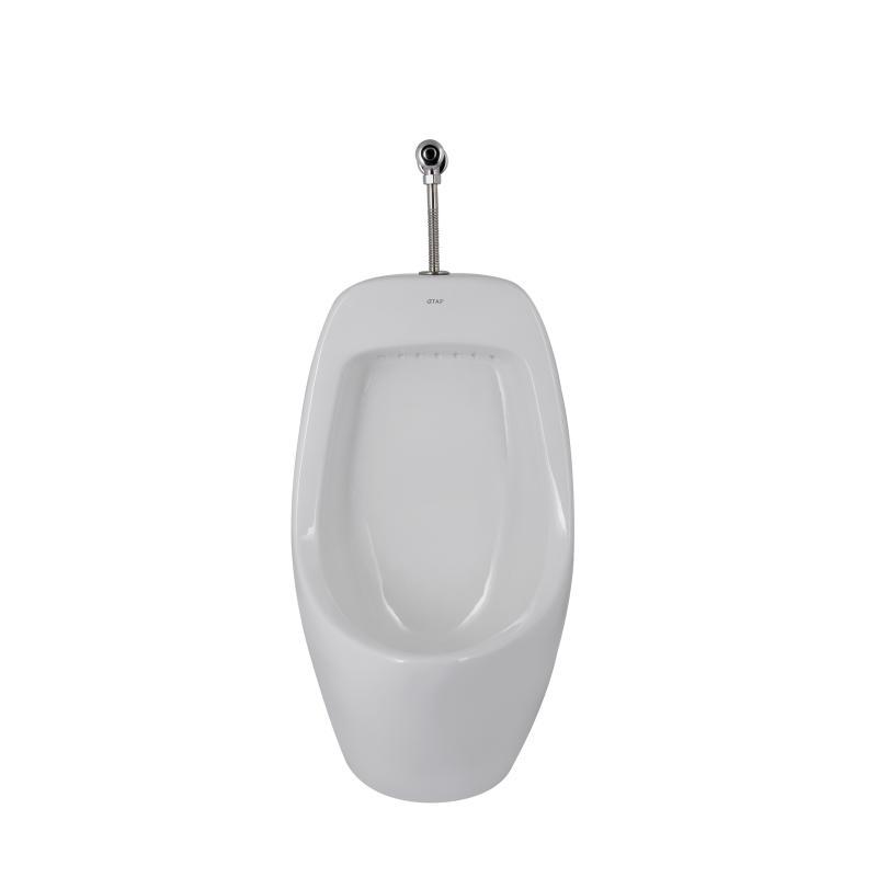 Пісуар підвісний Qtap Crow з краном-дозатором 390х330х660 White QT0588112HW, фото 1
