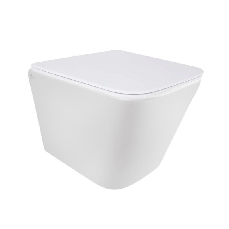 Унітаз підвісний Qtap Tern безобідковий з сідінням Soft-close QT1733052ERW, фото 1