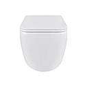 Унітаз підвісний Qtap Gemini безободковий з сидінням Soft-close QT2533076EUQW, фото 5