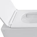 Унітаз підвісний Qtap Gemini безободковий з сидінням Soft-close QT2533076EUQW, фото 10