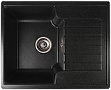 Гранітна кухонна мийка Romzha Klasicky 61. Врізна мийка на кухню, гранітні мийки, мийки на кухню, фото 4