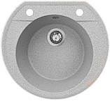 Гранітна кухонна мийка Romzha Janta. Гранітні мийки, мийки на кухню, раковина на кухню, фото 5