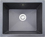 Гранітна ухонна мийка Romzha Mira U-540. Гранітні мийки, мийки на кухню, раковина на кухню, фото 5