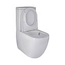 Унітаз-компакт Qtap Robin Ultra Quiet безободковий з сидінням Soft-close QT13222128AUQ1W, фото 5