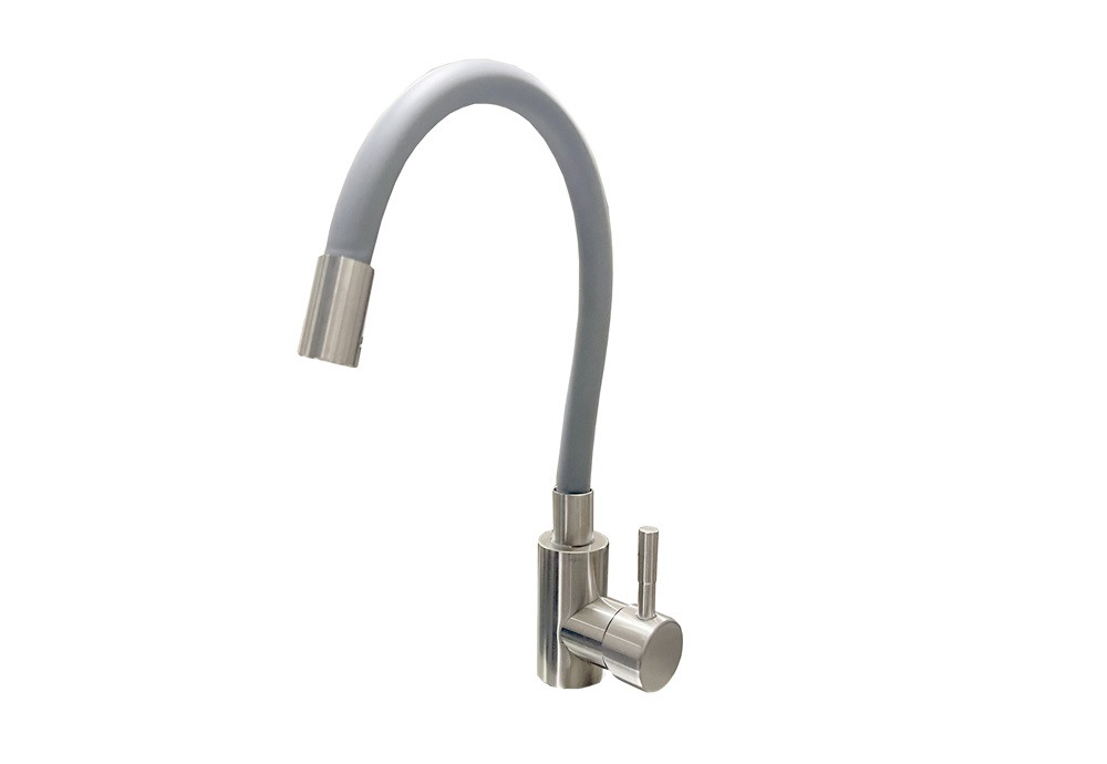 Змішувач кухонний Romzha Flex Сірий, фото 1