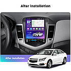 Штатна магнітола Mekede TS3 Chevrolet Cruze J300 Tesla screen Tesla style Android, фото 4