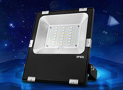 Архітектурний прожектор GLT03 30W, RGB+CCT, WI-FI, (AC)