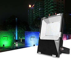 Архітектурний прожектор GLT02 50W, RGB + CCT, WI-FI, (2.4GHz)