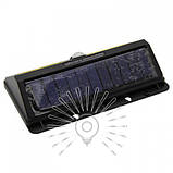 Підсвічування для стіни COB Lemanso 12W 1200LM IP65 з д/руху та сонячною панеллю / LM1113 + акумулятор, фото 4
