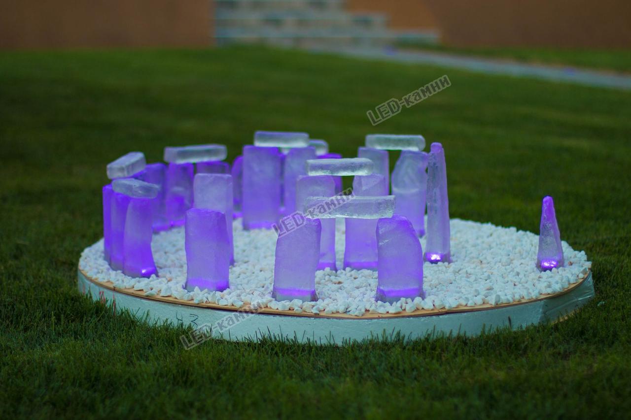 LED камінь Stonehenge RGB Ø 1000 h-110, фото 1