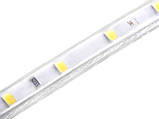 Світлодіодна стрічка 2835-60led-10mm-220V, IP68 білий LEDUA, фото 2